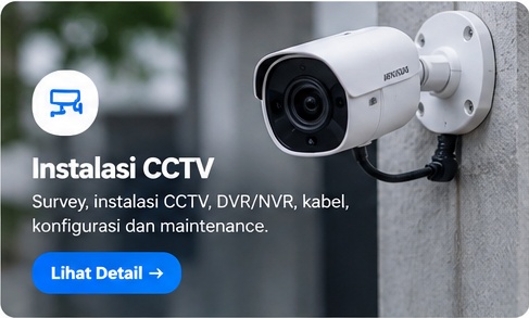 Instalasi CCTV